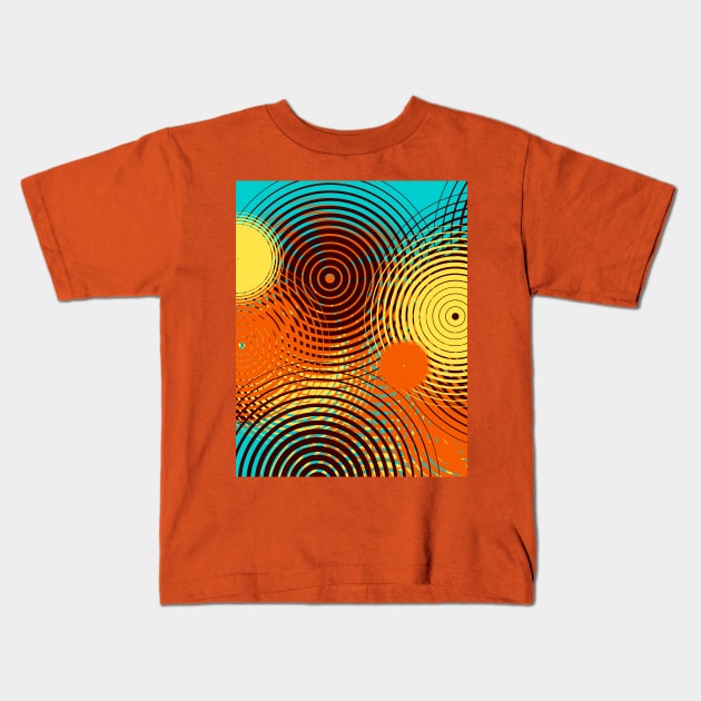 Ripples Kids T-Shirt by Gaspar Avila